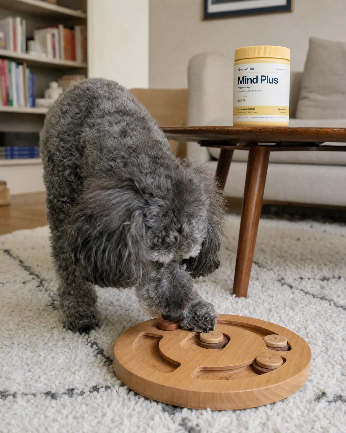 A pet with Mind Plus