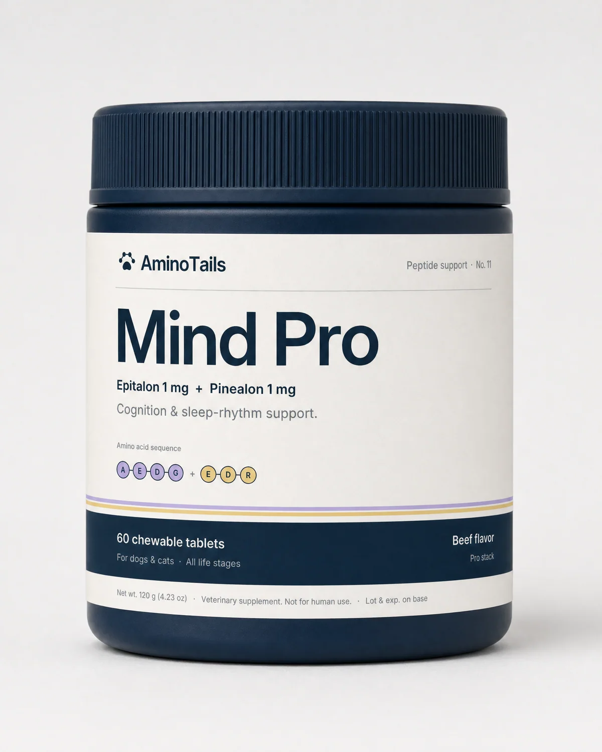 AminoTails Mind Pro jar