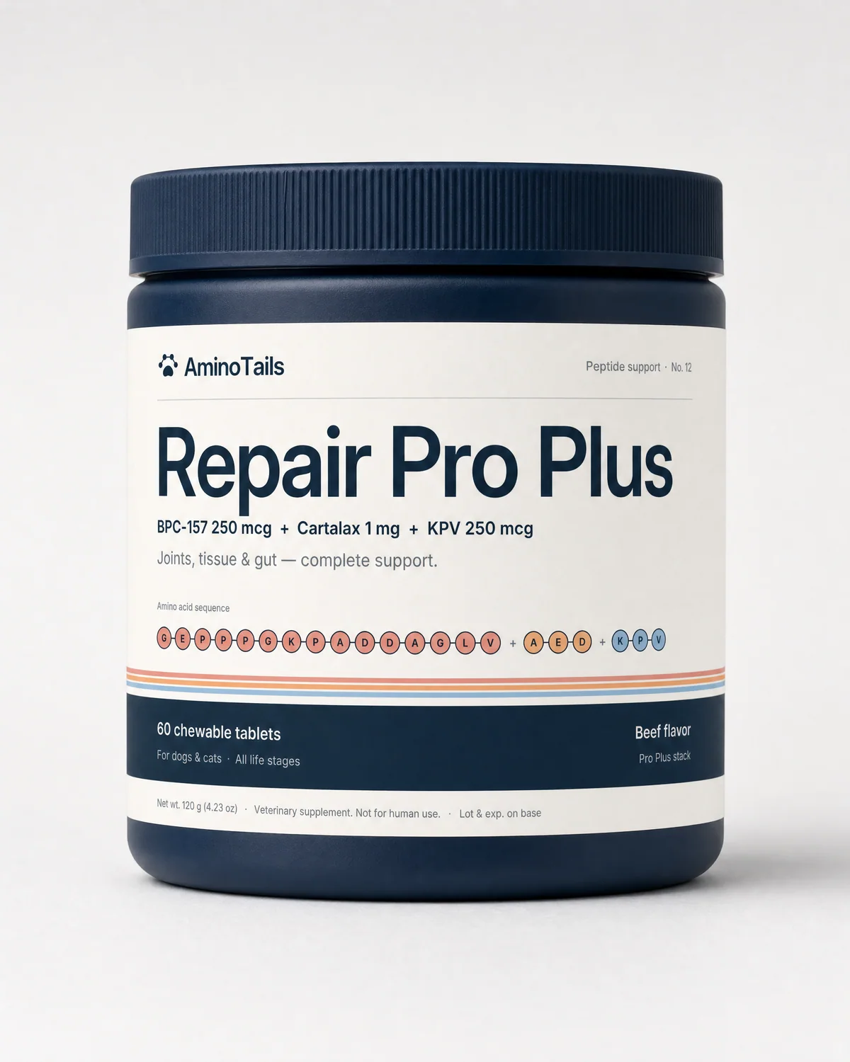 AminoTails Repair Pro Plus jar