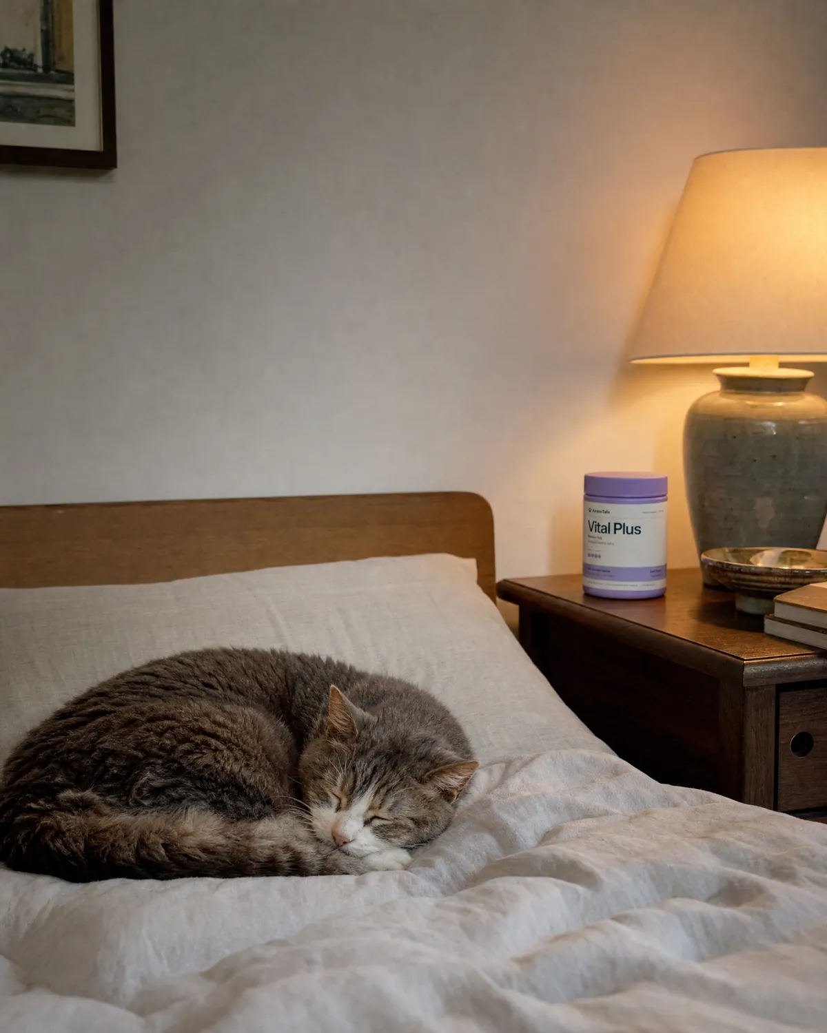 A pet with Vital Plus
