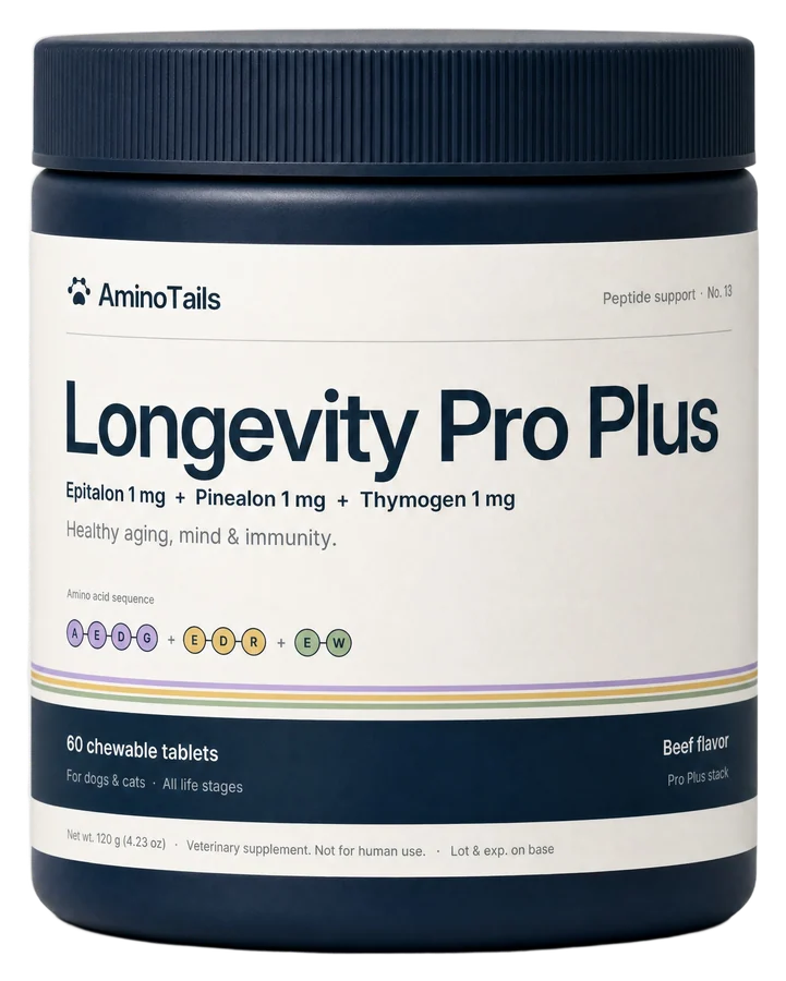 AminoTails Longevity Pro Plus jar