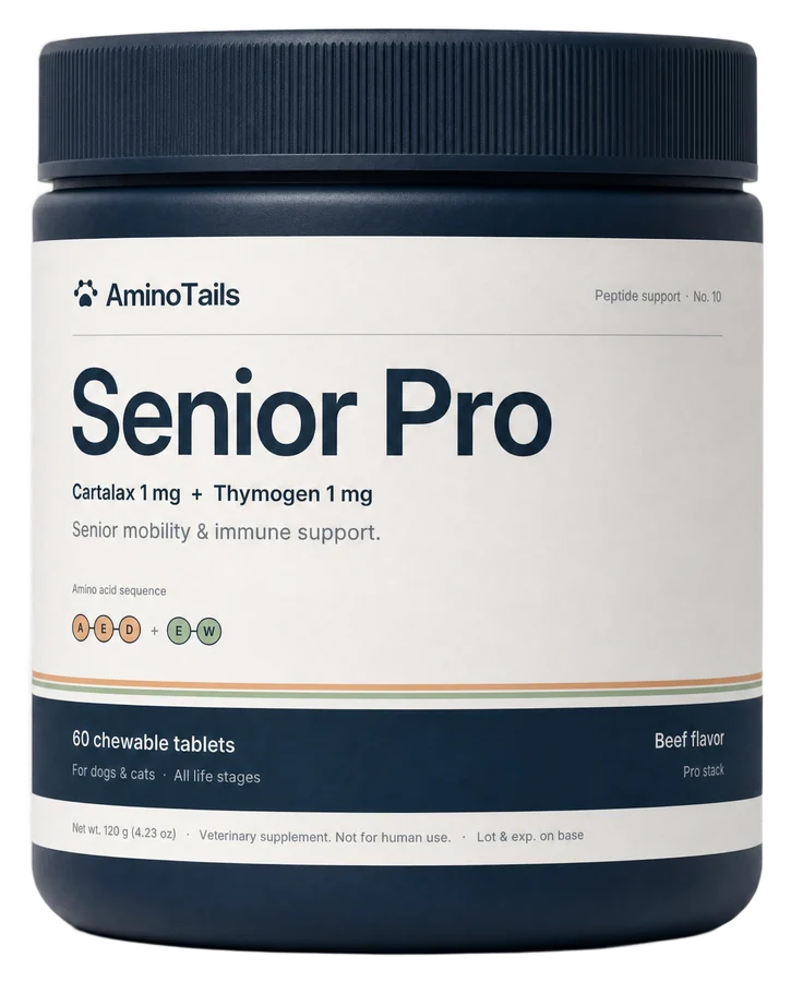AminoTails Senior Pro jar
